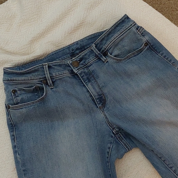 LOFT Denim - Loft curvy skinny jeans